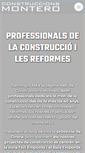 Mobile Screenshot of monteroconstruccions.com